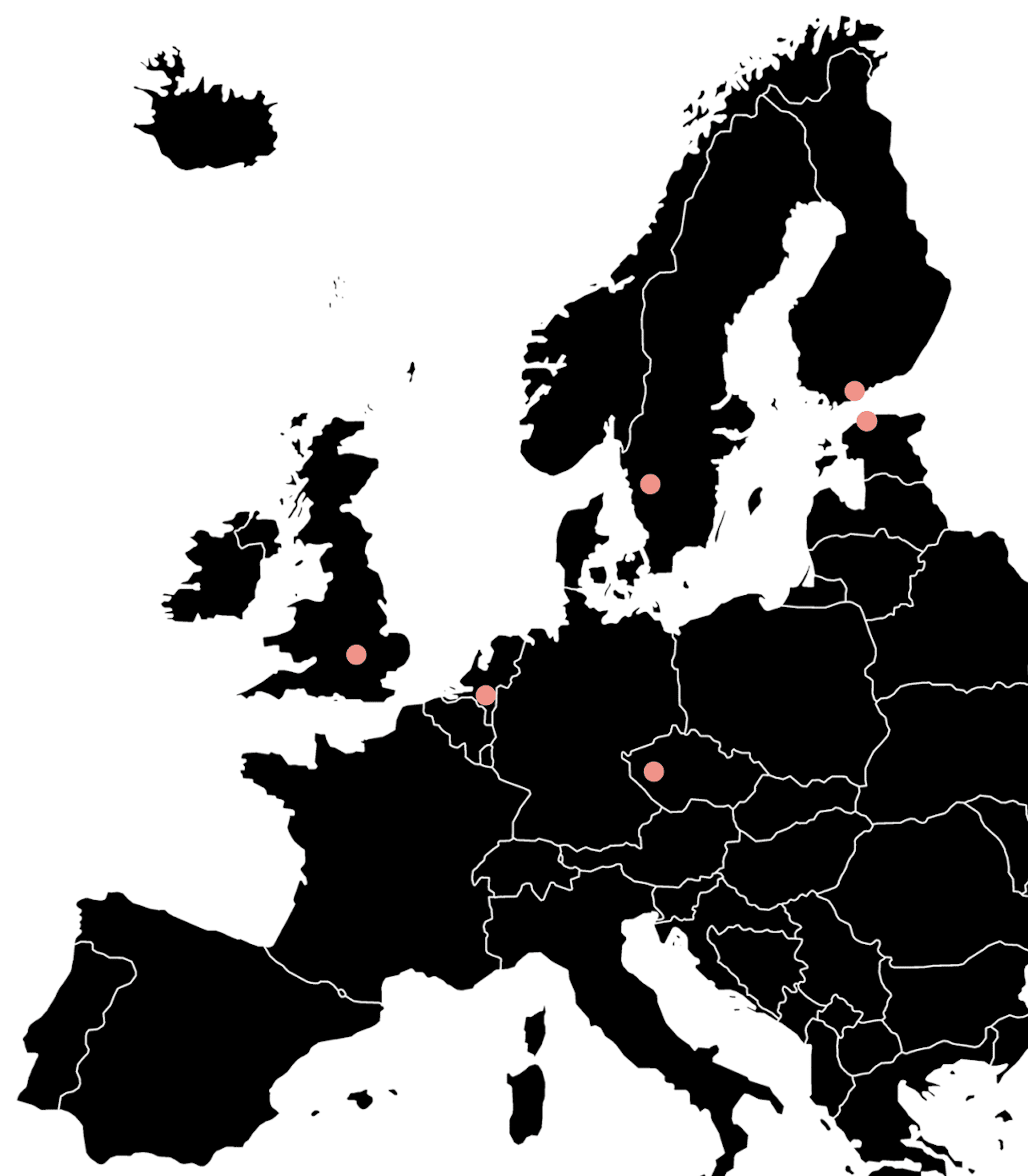 Map of ReSend European network